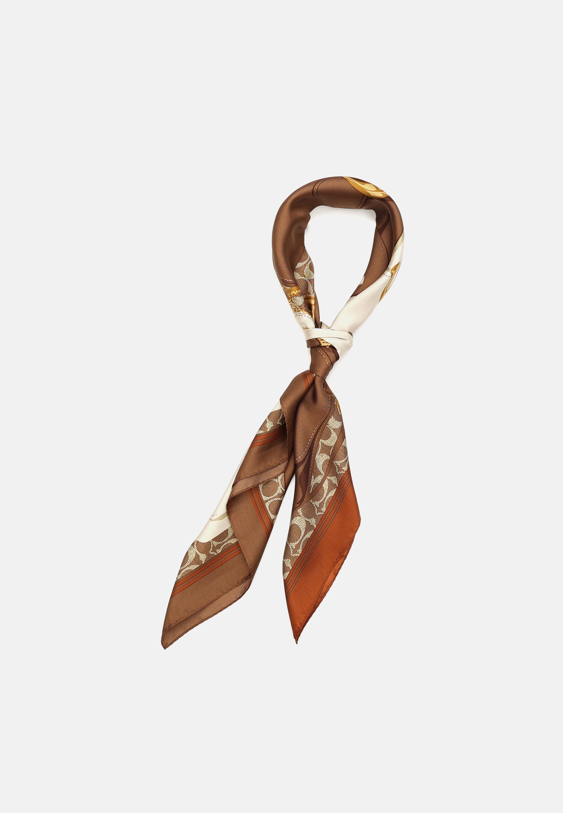 COACH TABBY SQUARE - Foulard - beige foncé