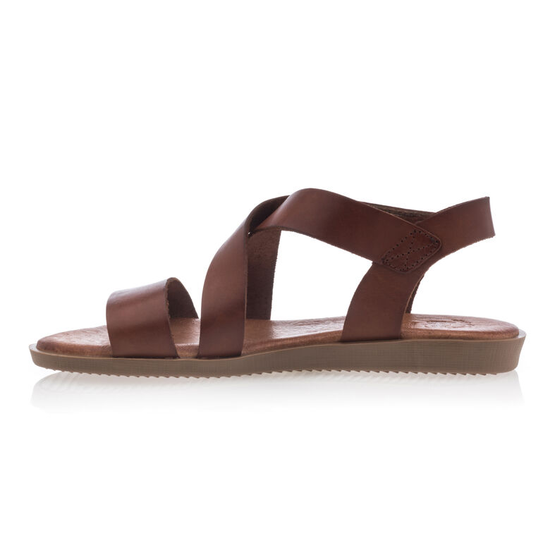 Brune sandaler / sko med åpen tå til dame