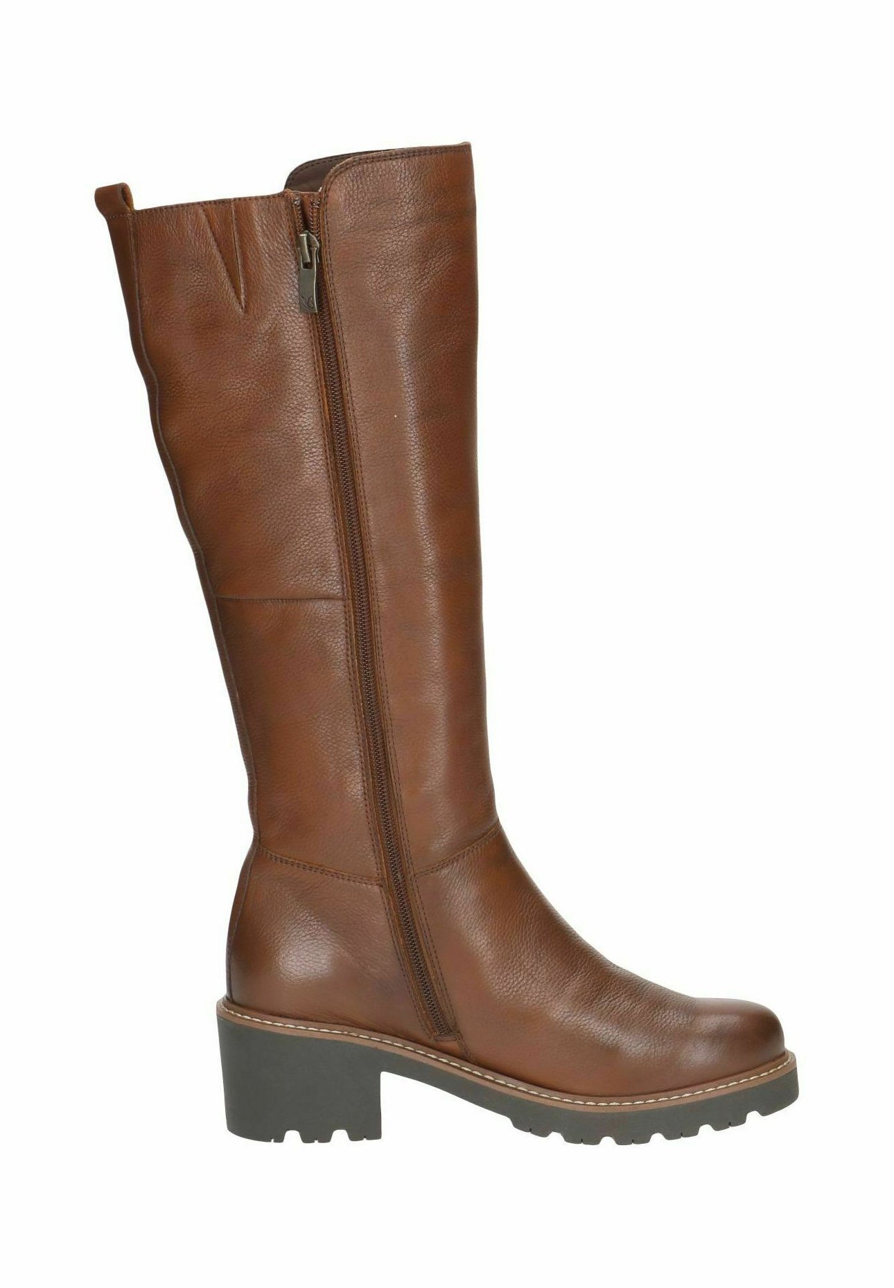 Caprice platformlaarzen - cognac nappa
