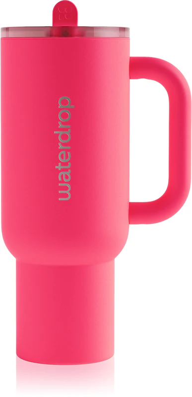 Nerezový hrnek Waterdrop Explorer s brčkem (limitovaná edice)