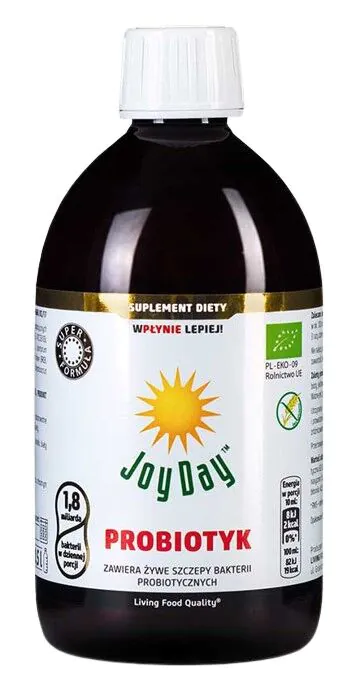 Joy Day Eko Koncentrat Napoju Probiotycznego, Smak naturalny, Płyn