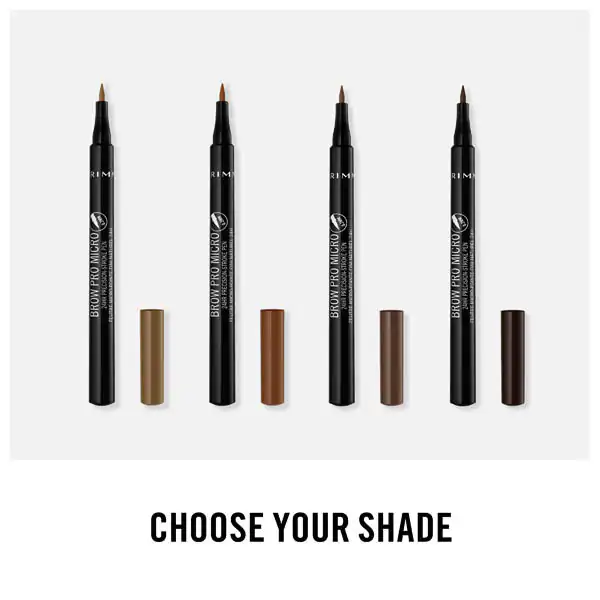 Penna per sopracciglia Rimmel Micro Precision, colore marrone miele