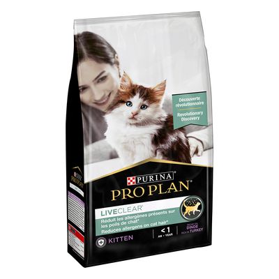 Purina Pro Plan LiveClear Gatito - Pavo