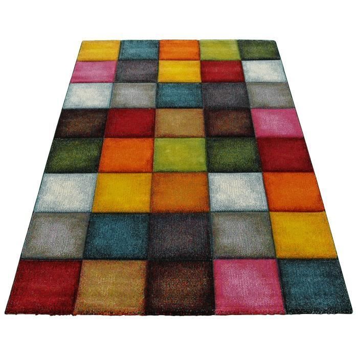 Tapis de Salon - THE CARPET - Belis - Multicolore - 160x230 cm - Moderne - Rectangulaire