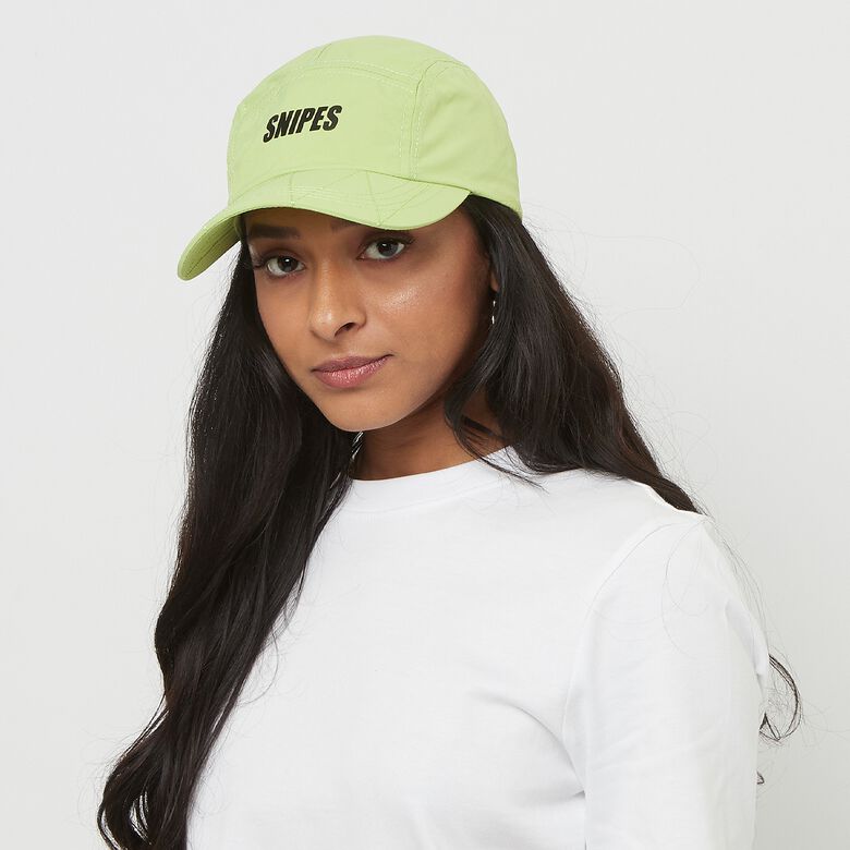 5-panel geweven label, basislogo, nylon pet