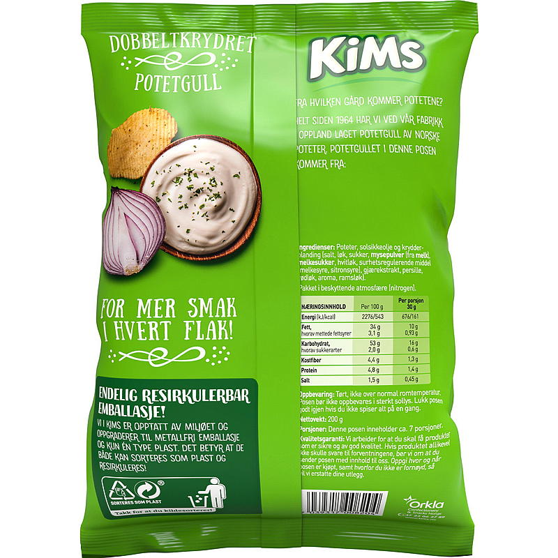 Kim's Kim's 200 g crème fraîche en ui