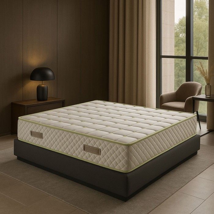 Colchón King of Dreams 180x200 - 23 cm - Soporte extra firme - Espuma viscoelástica + látex de poliuretano indeformable - Funda extraíble 4