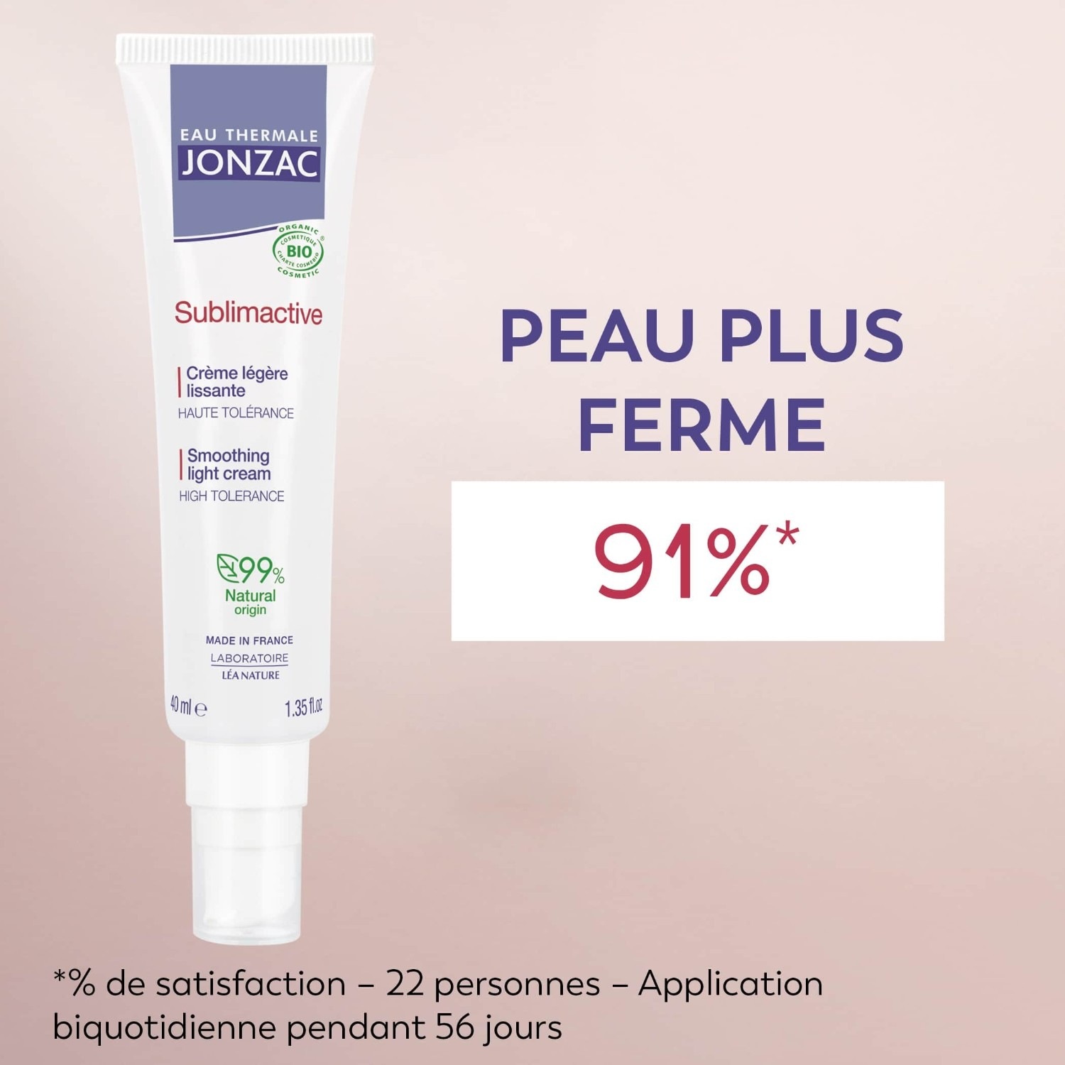 Jonzac Crème legère lissante