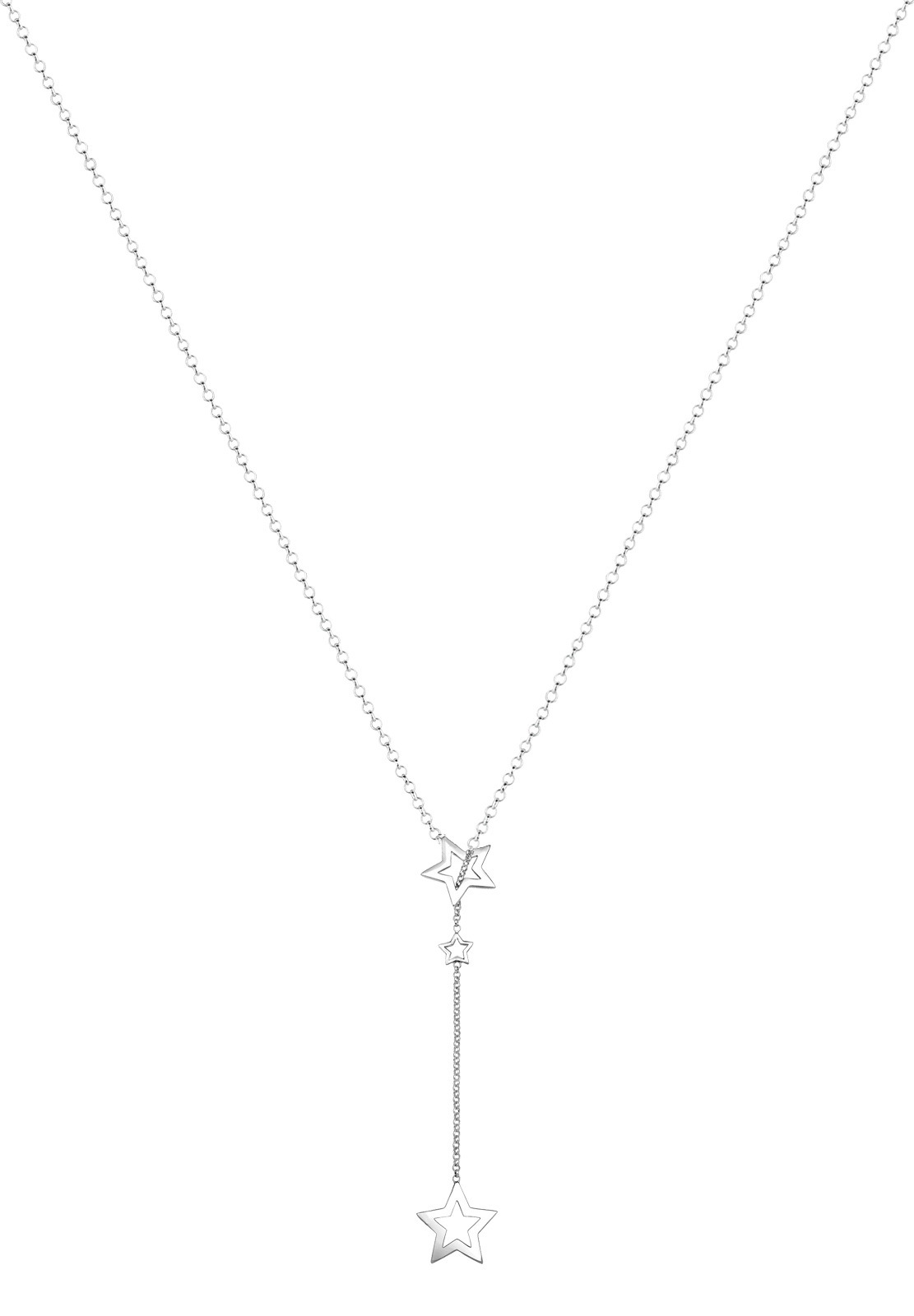 Elli Femmes Chaîne en Y Pendentif Étoile en Argent Sterling 925