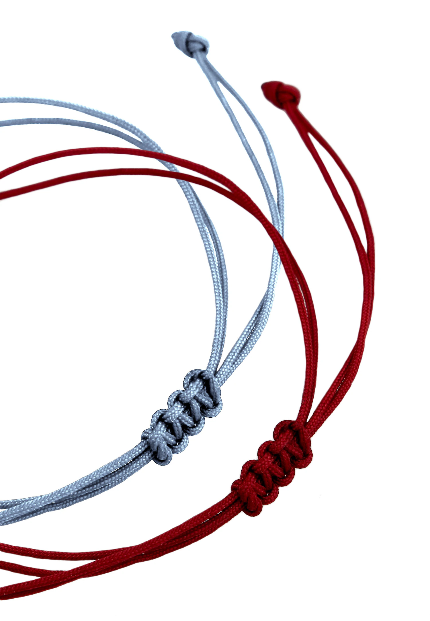 Elli Elli Bracelet Set Femmes Coeur Chaîne en Nylon 925 Argent Sterling Doré Saint-Valentin Or 17cm