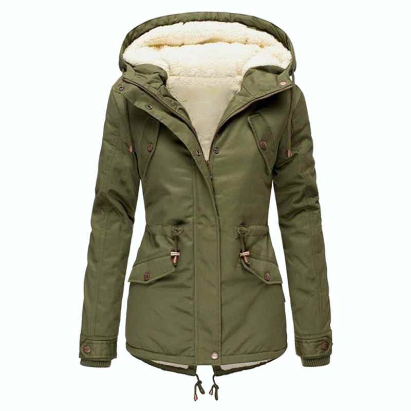 Trench oversize à capuche et manches longues, coupe ample, manches longues, boutons, coutures unies, coupe-vent, manteau tendance automne-hiver pour femme #T2G