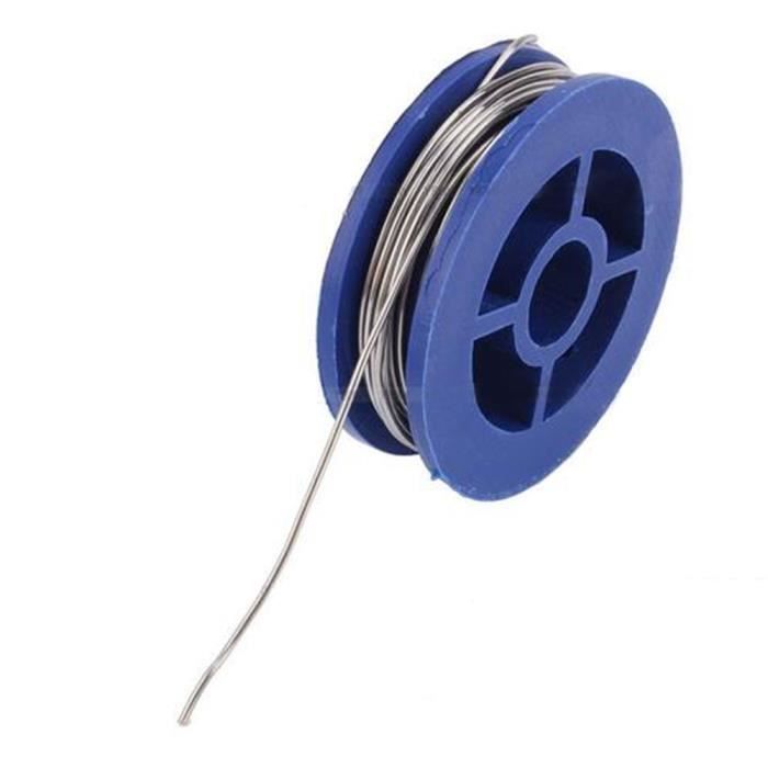 Tin-Lead Rosin Solder Wire Core Brazing Spool 63-37 - 200cm 0.8mm 11g