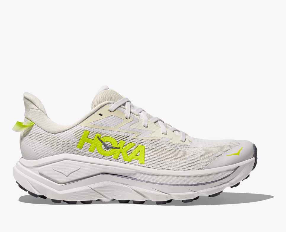 HOKA Challenger 8 Weiß / Neon Hoka Citrus