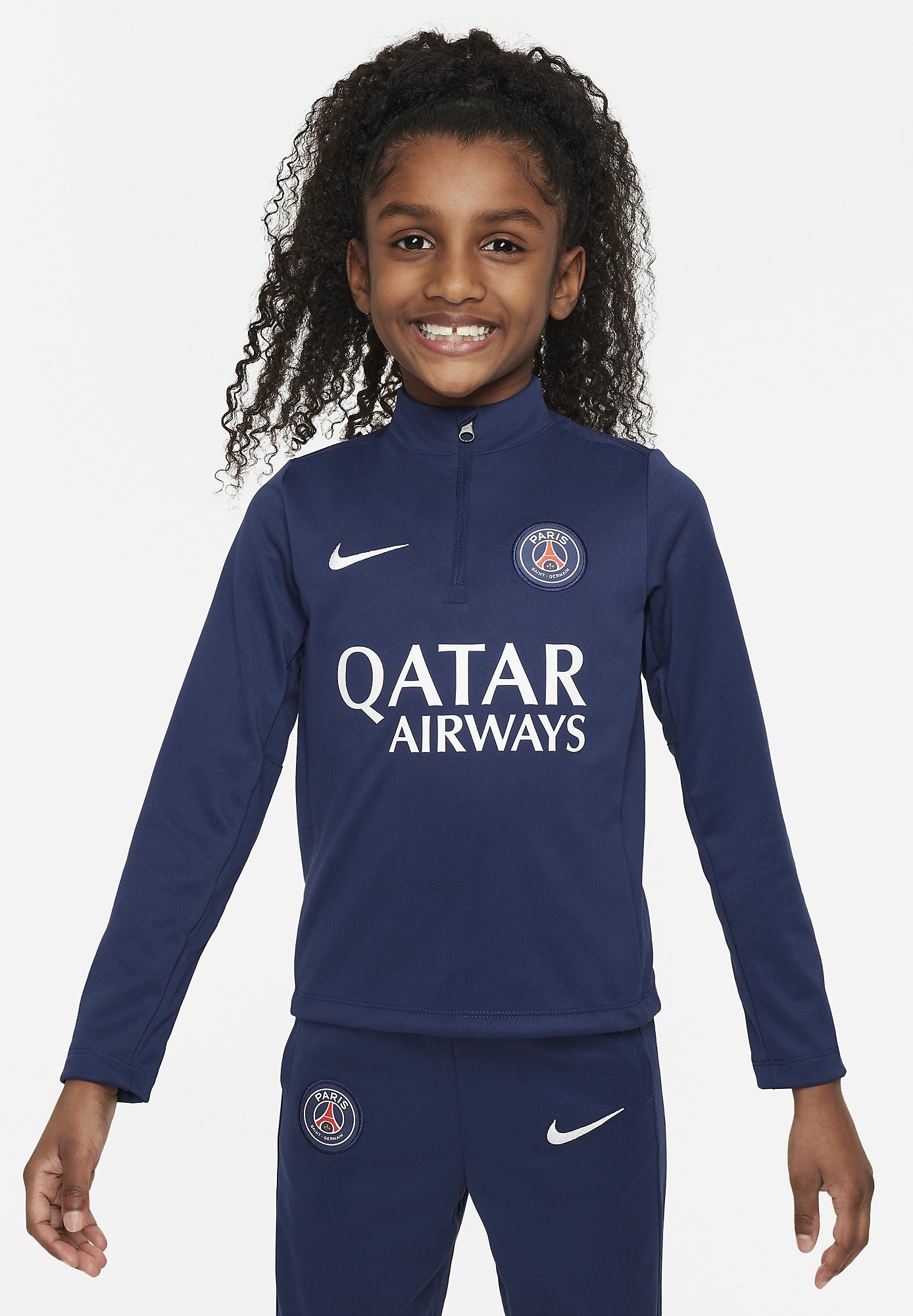 Nike Performance PARIS GERMAIN - Clubkleding - middernachtblauw wit