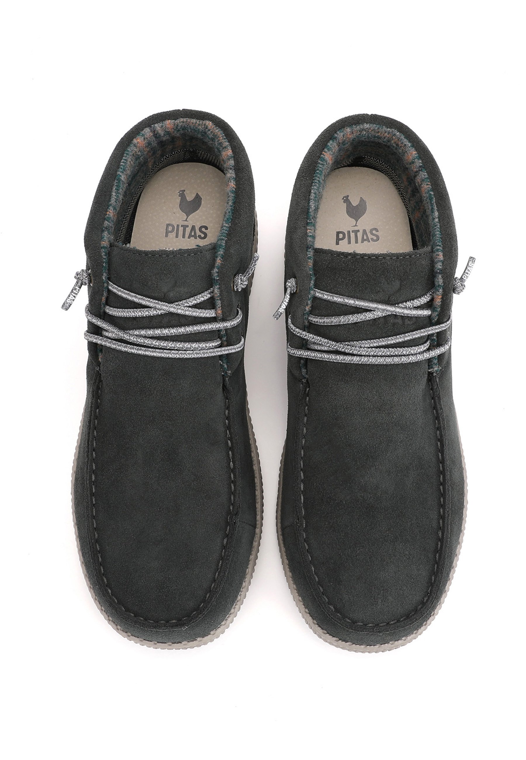 Bottines à lacets Pitas - anthracite
