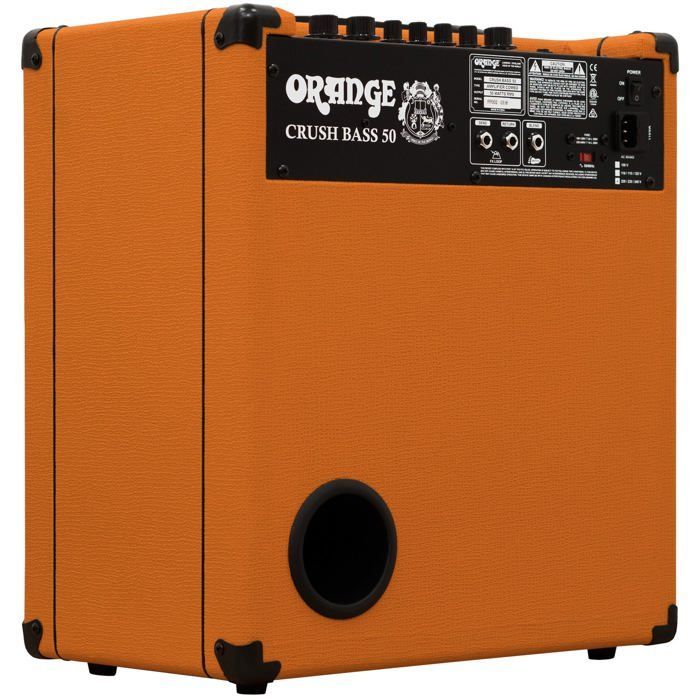 Orange Combo Crush Bass 50 Combo basse