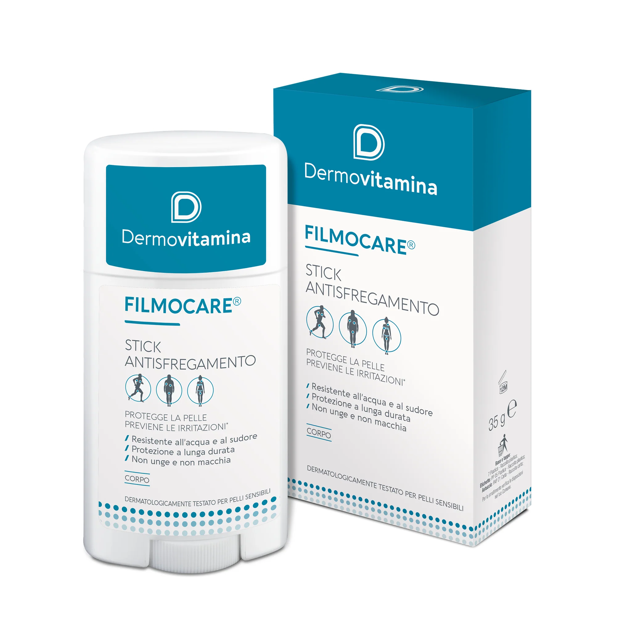 Filmocare Stick Antisfregamento - Crema Corpo