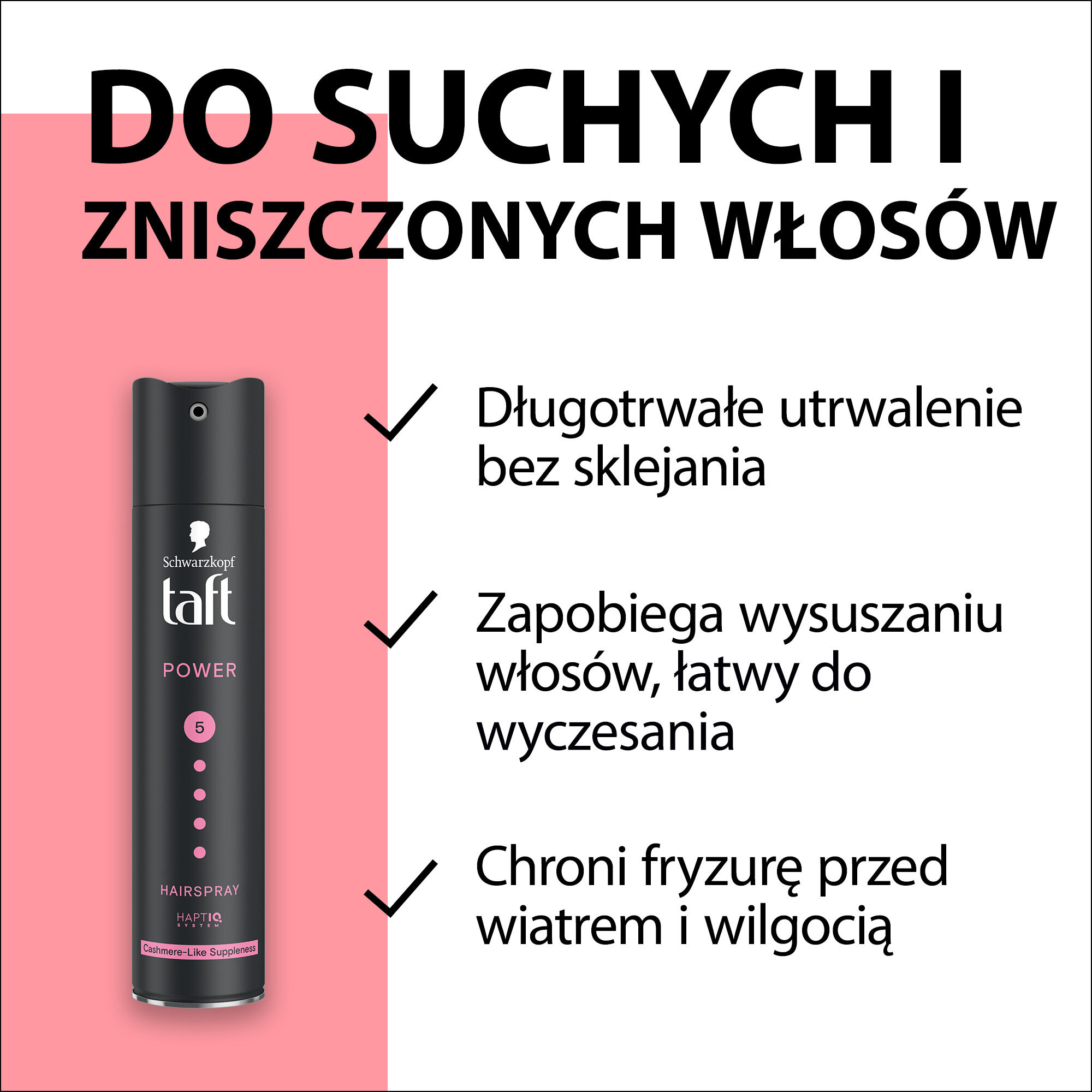 Taft lak za kosu 250ml Power Cashmere
