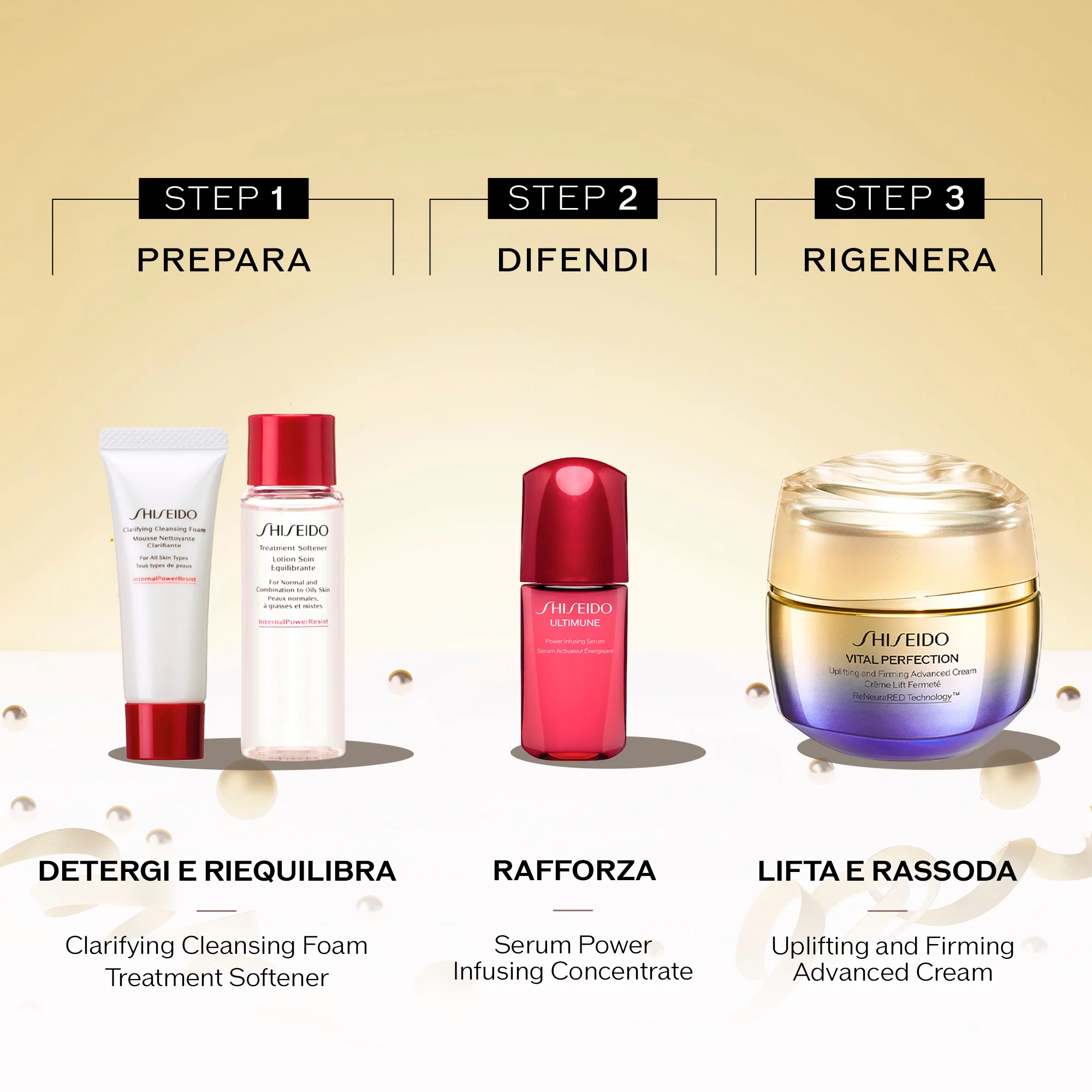 Vital Perfection Vpn U&F Advanced Holiday Kit - Cofanetto Lifting, Crema viso giorno lifting
