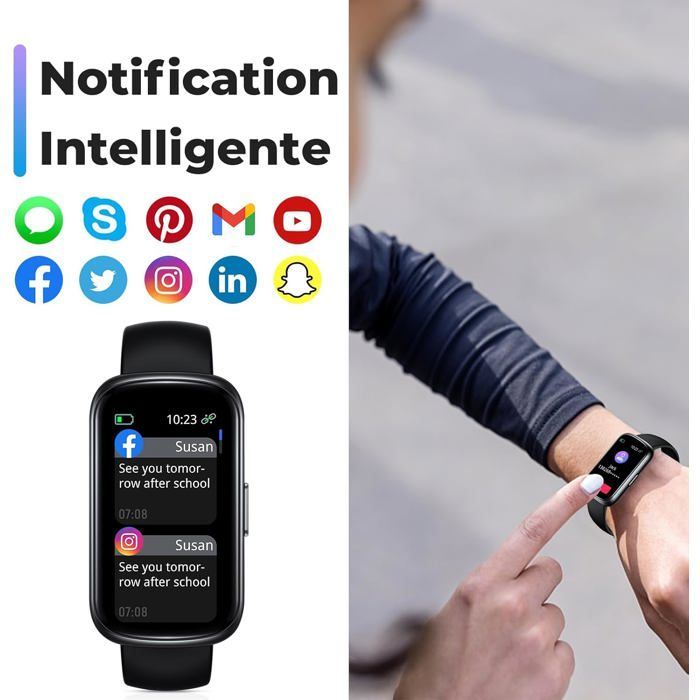 Montre Connectée Femme, 1,47