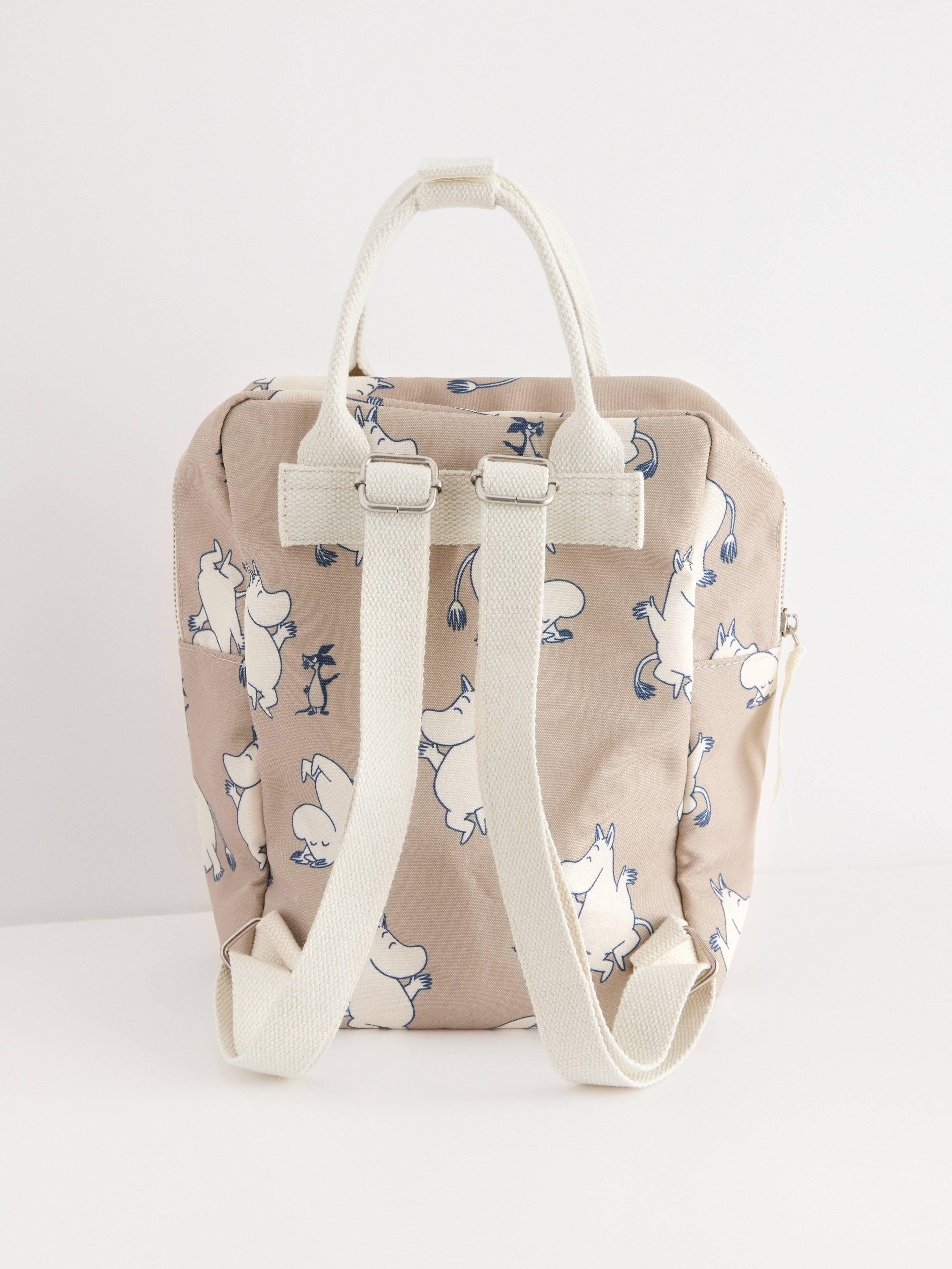 Mochila Moomin bege acinzentado