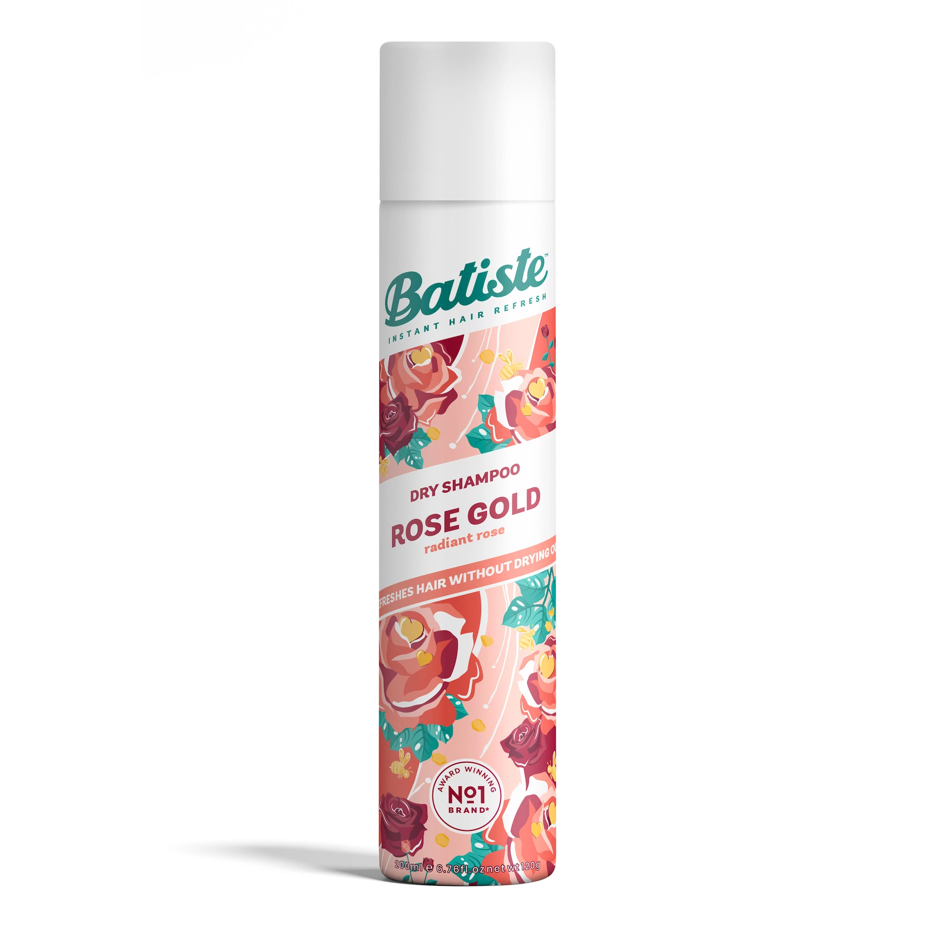 Șampon uscat Rose Gold 200 ml - Batiste