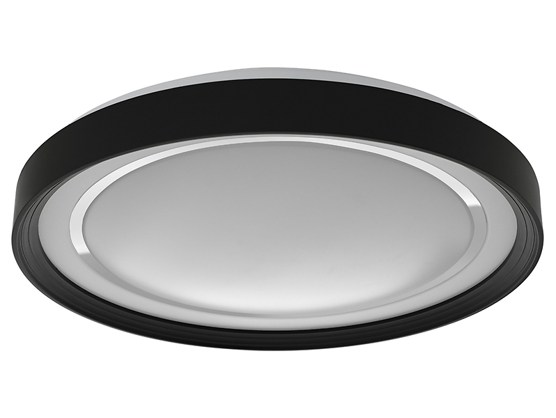 Plafon Smart Wifi Orbis LED 50 cm stalowy czarny