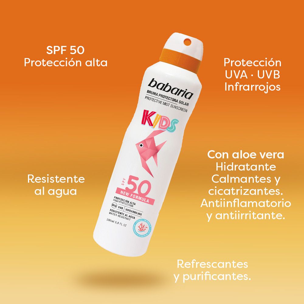 Vaikiškas apsauginis kremas nuo saulės SPF 50 Kūno apsauga