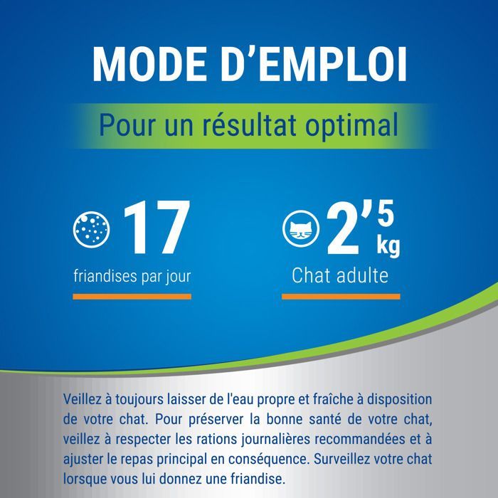 DENTALIFE Chat au Poulet - 8x40g - Friandise pour chat adulte