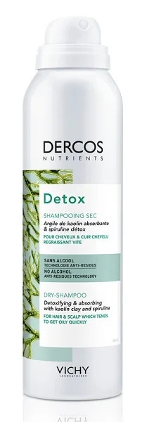 VICHY Vichy Dercos Nutrients droogshampoo 150 ml voor vet haar