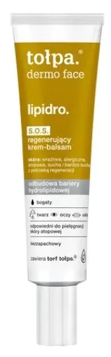 Tołpa Dermo Face Lipidro S.O.S. - Regenerujący krem-balsam 40ml