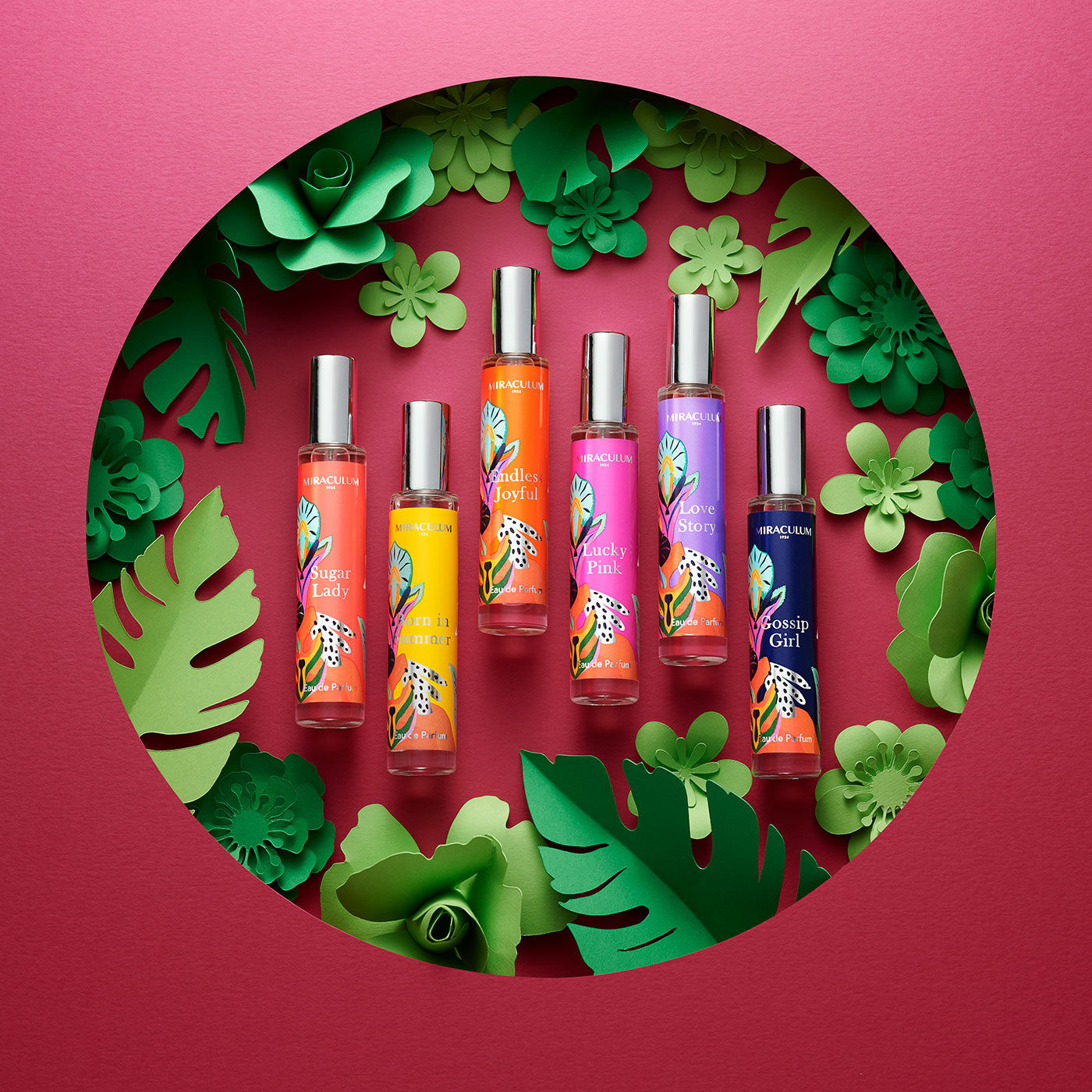 Mirakulös lycklig rosa