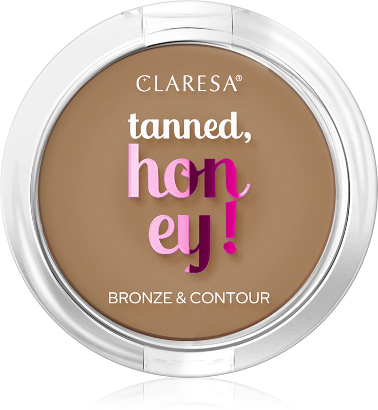 Pó bronzeador e para contorno Claresa Tanned, Honey!