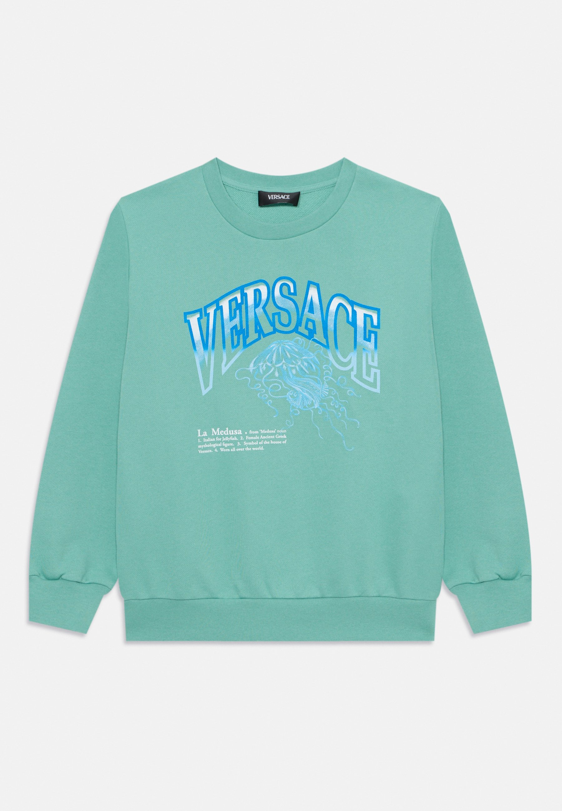 LA MEDUSA VARSITY PRINT UNISEX - Genser - marineblåVersace