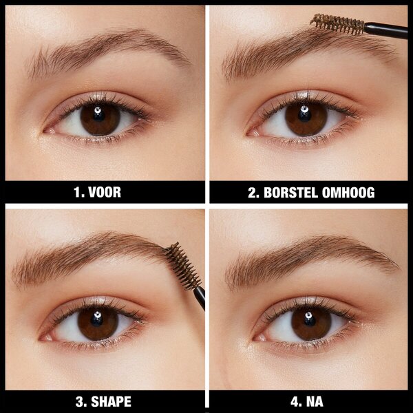 Maybelline New York Brow Fast Sculp 04 Medium Brown Wenkbrauwmascara<br>8,9g