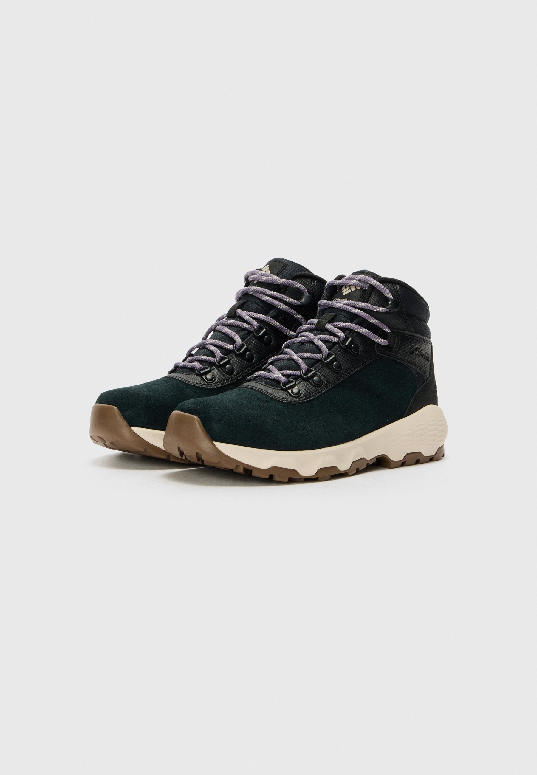 Columbia NEWTON WANDER - Wandelschoenen - zwart/granietpaars