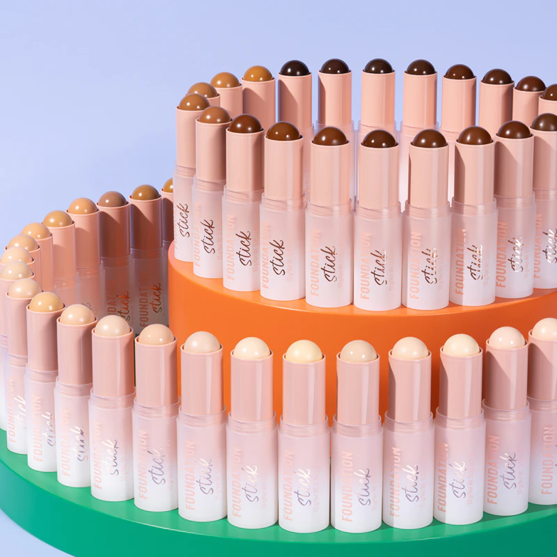 Base em bastão essence FOUNDATION, base de maquiagem de longa duração.