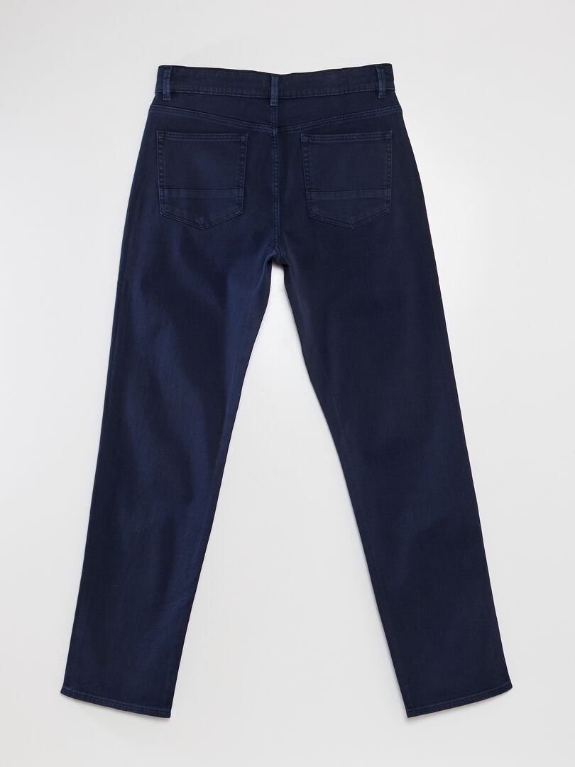 Rechte jeans - BLAUW