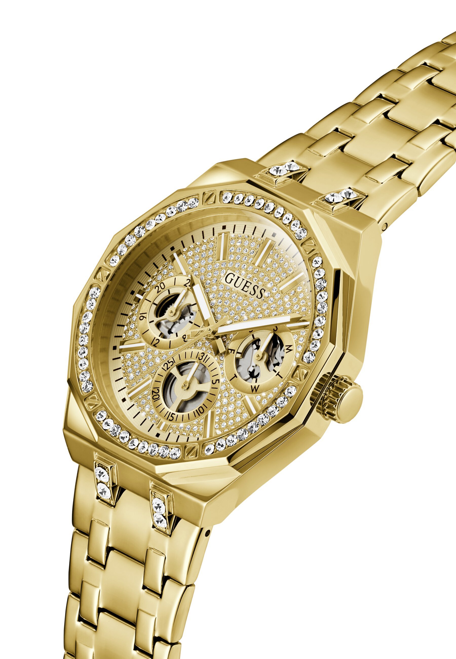 Guess KRYPTONITE - Horloge - goudkleurig