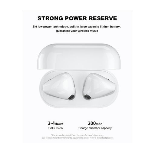  Fones de ouvido True Wireless Smartek Tws-850