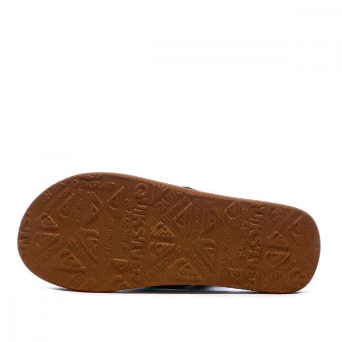 Heren slippers - Quiksilver - Molokai Nubuck - Zwart - Antislip - Suède-Nubuck