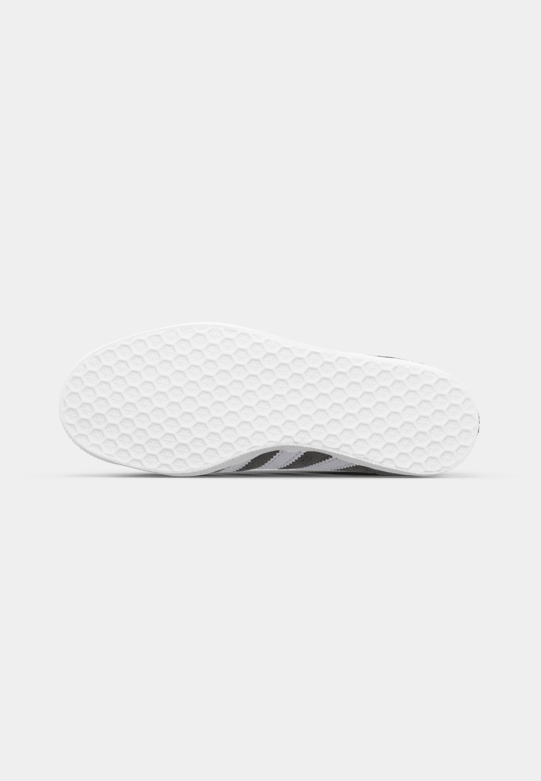 adidas Originals GAZELLE UNISEX - Sneakers - dgh effen grijs/wit/goudkleurig metallic