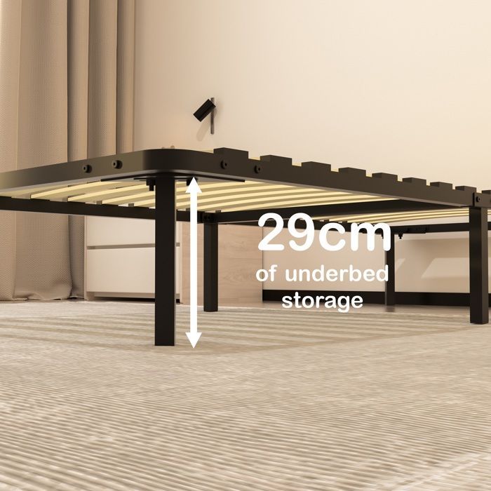 Colchón de espuma viscoelástica 160x200x20cm + base de cama 160x200 - DEWINNER - Muelles ensacados - Blanco