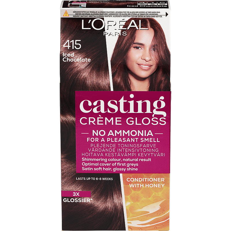 Loreal Casting Creme Gloss 415 Dyb Kastanjebrun
