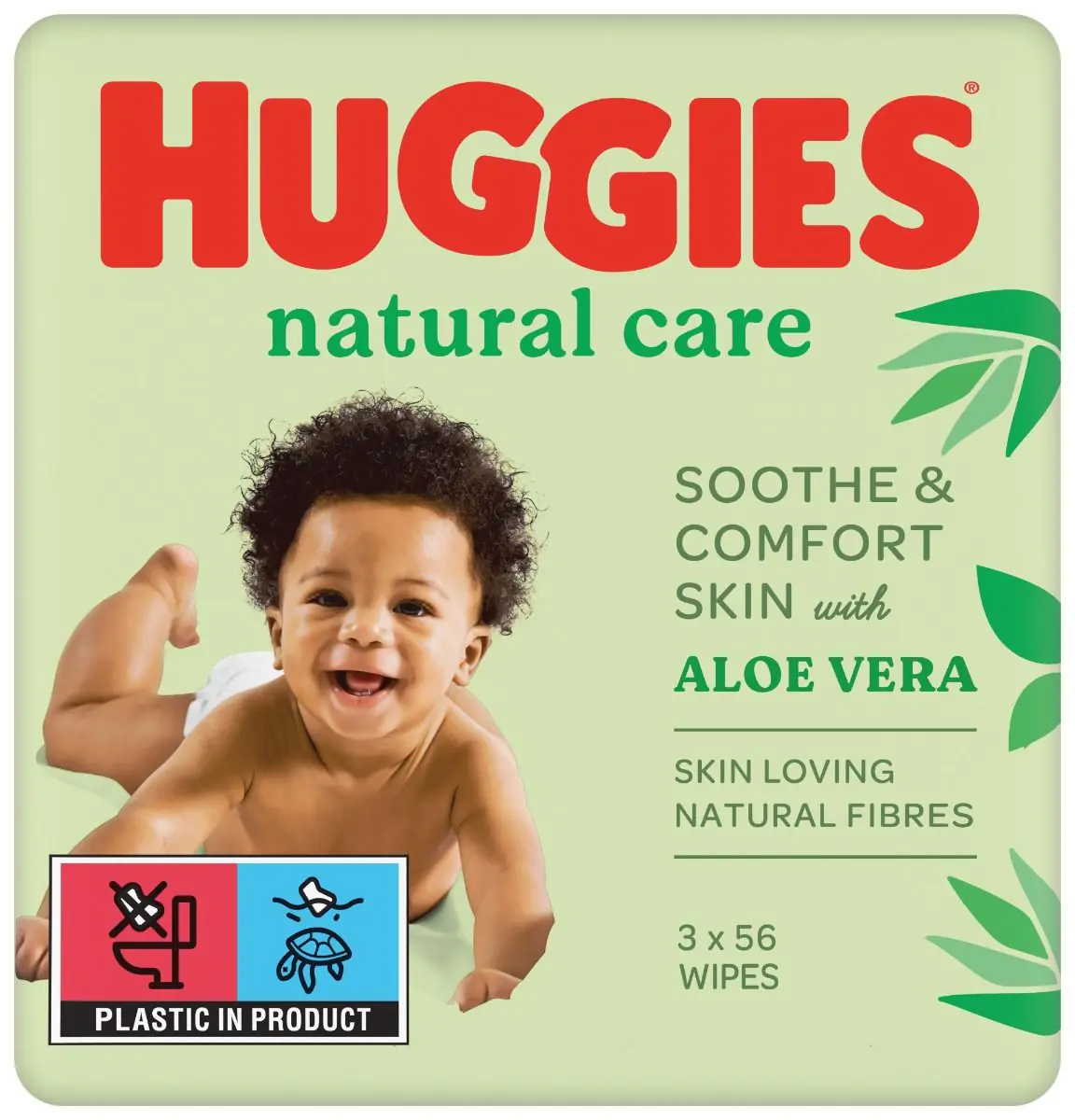 Huggies Chusteczki do Naturalnej Pielęgnacji 168 szt.