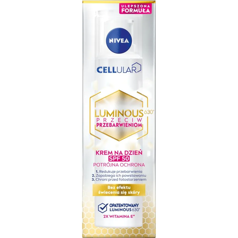 Nivea Visage Cellular Luminous Krem przeciw przebarwieniom na dzień