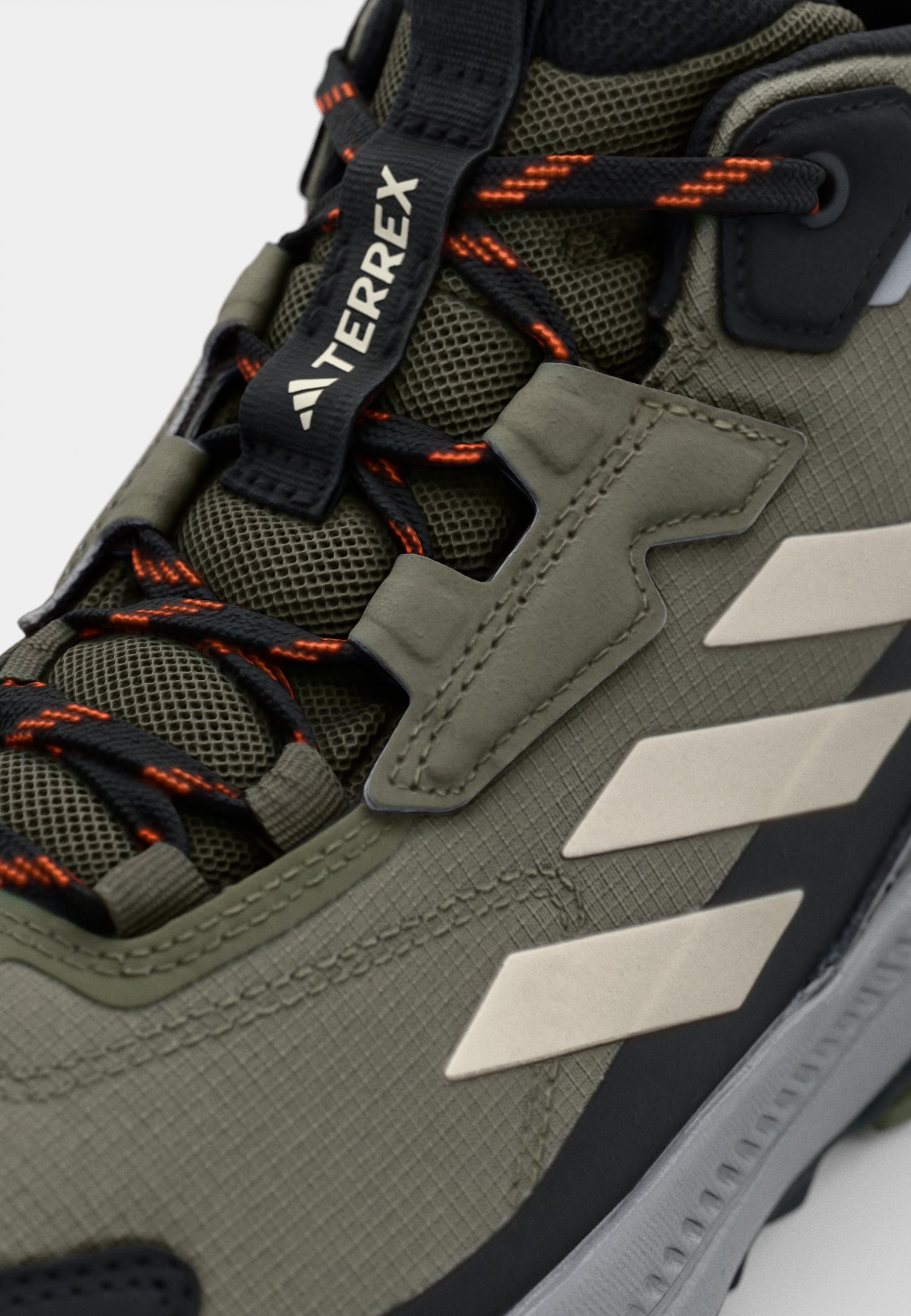 Adidas Terrex ANYLANDER MID - Wandelschoenen - olijfgroen, strata beige, core black