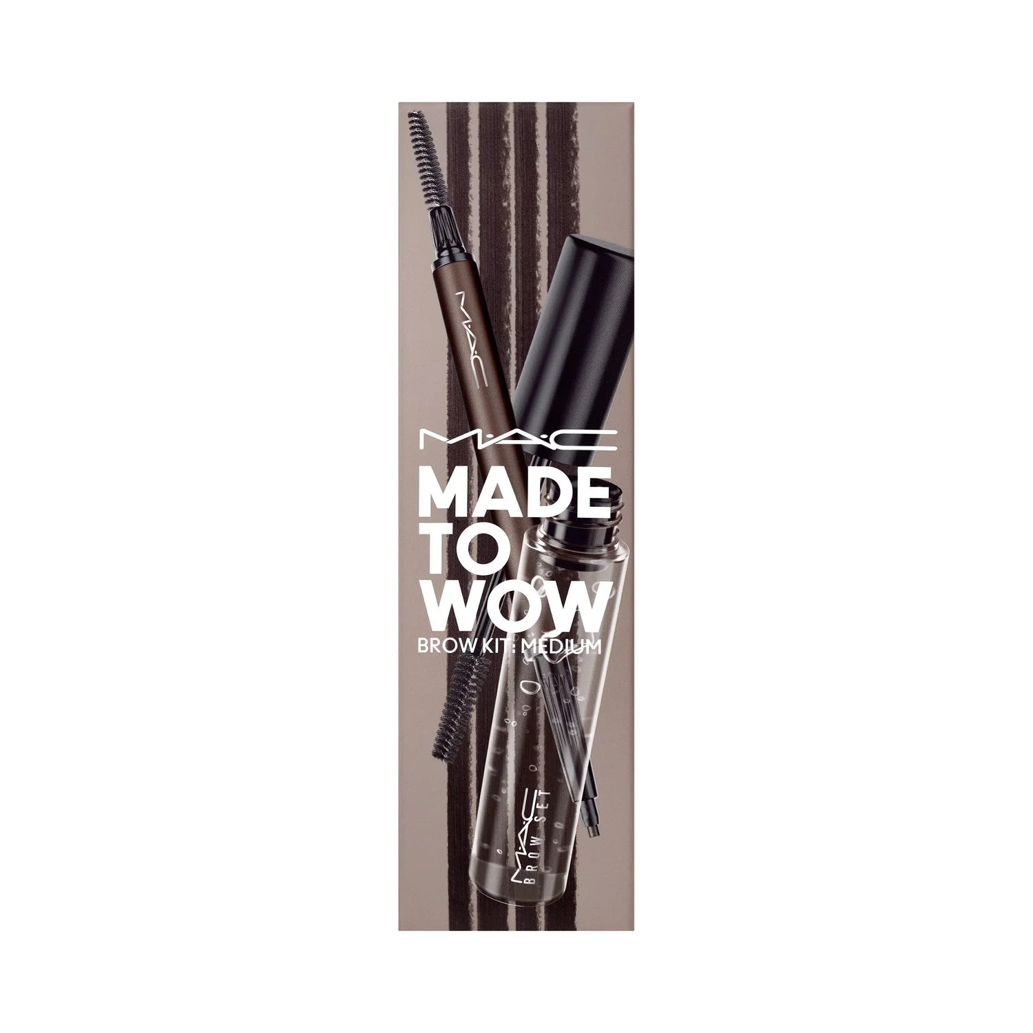 Sopracciglia Made To Wow Brow Kit - Gel e mascara sopracciglia