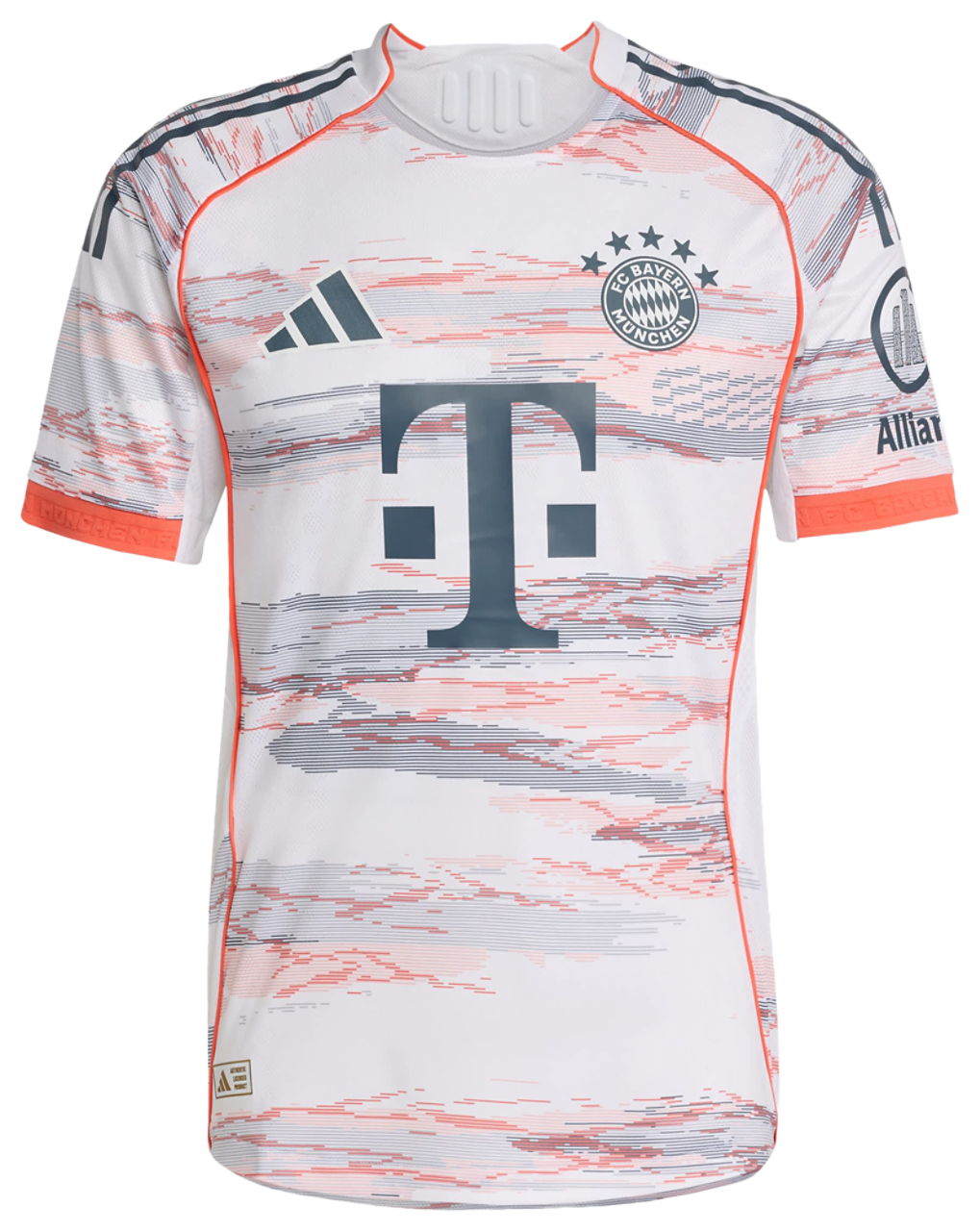 adidas FC Bayern 25/26 Autentisk Udebanetrøje