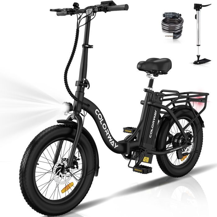 COLORWAY Vélo électrique Pliable 20